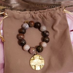 💗NEW! NATURAL BEAD BRACELET💗💟💗